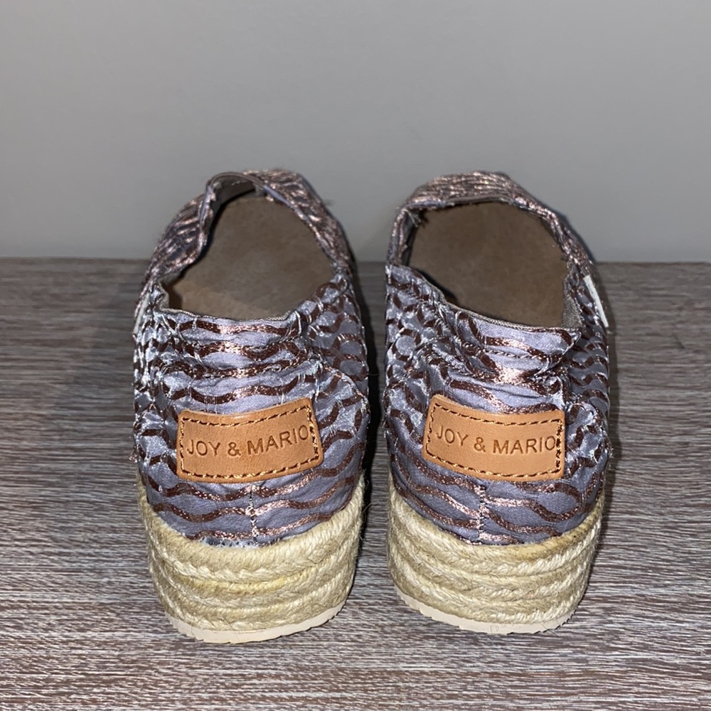 New Joy & Mario espadrilles Size 8 - Picture 4 of 7